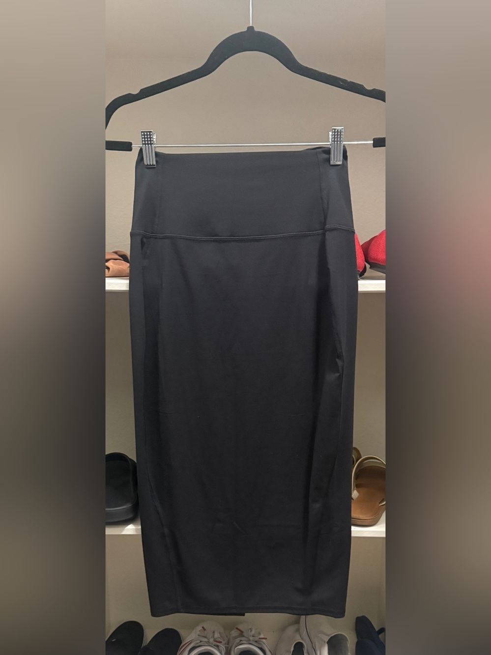 lululemon athletica Black Pencil Skirt - Sleek High Waist